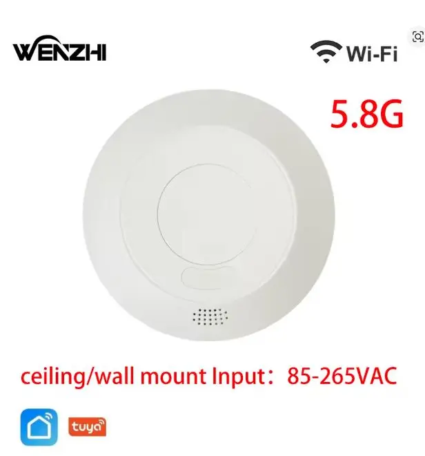 ZigBee/Wifi Motion MmWave Presence Sensor For Lighting 110/220V Wireless Switch On/Off Relay Tuya Smart Life Home Automation DIY