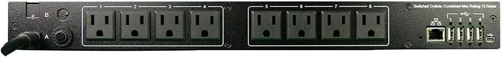iBoot-PDU8A-N15, 115VAC/15A Remote Managed PDU