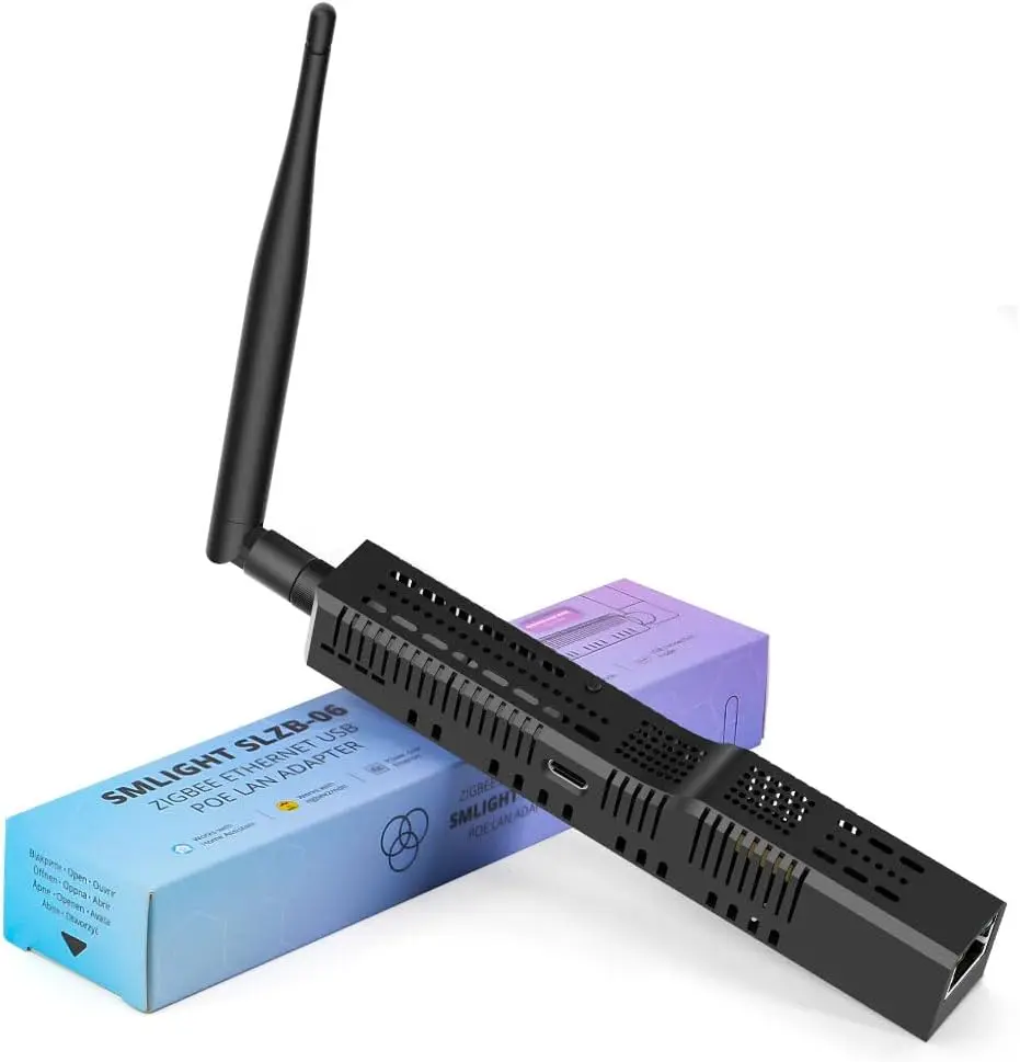 SMLIGHT SLZB-06 - Zigbee 3.0 to Ethernet,and WiFi Gateway Coordinator PoE